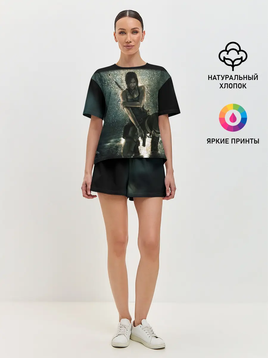 Женская пижама с шортами / TOMB RAIDER