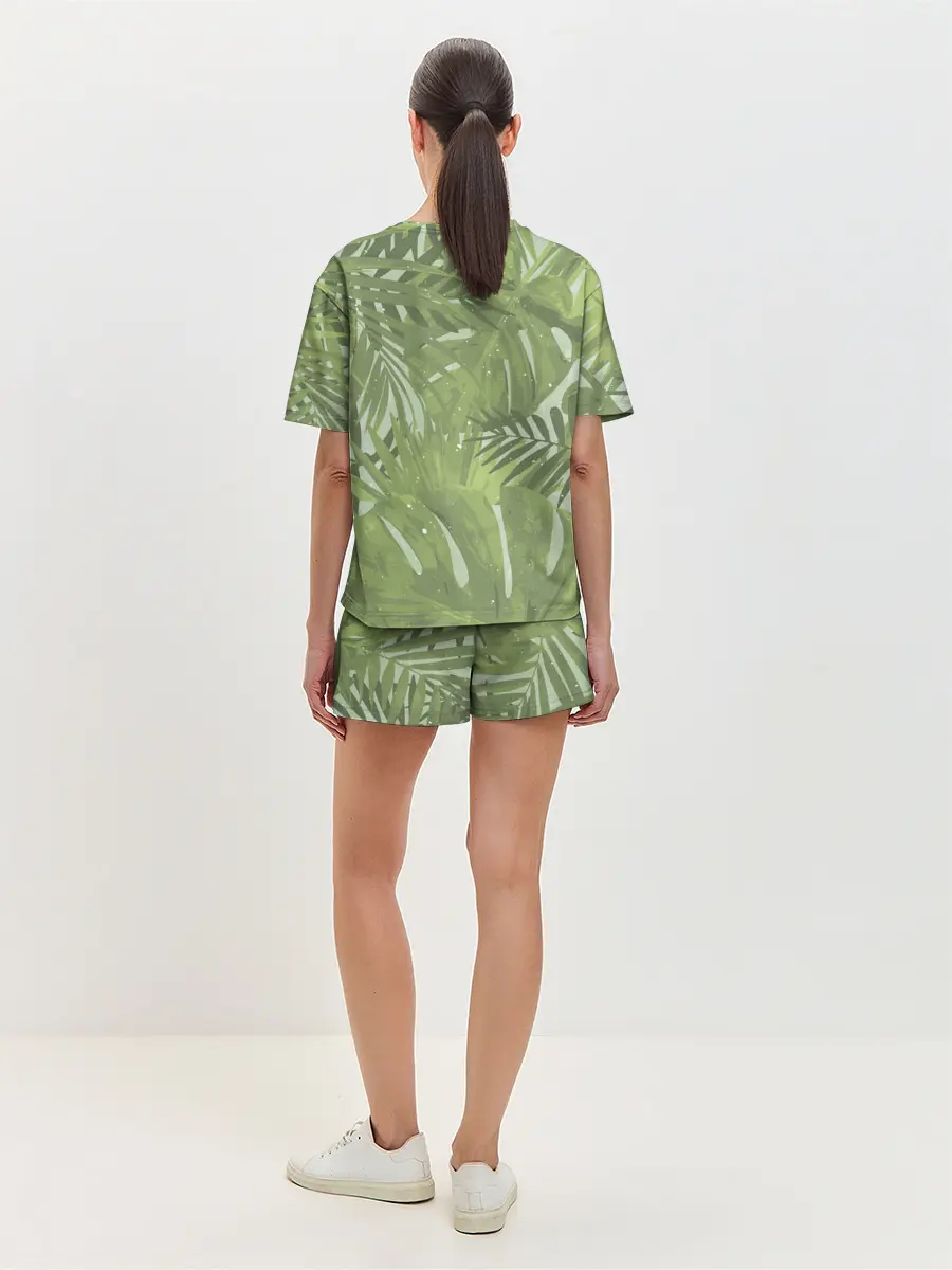 Женская пижама с шортами / Я из джунглей