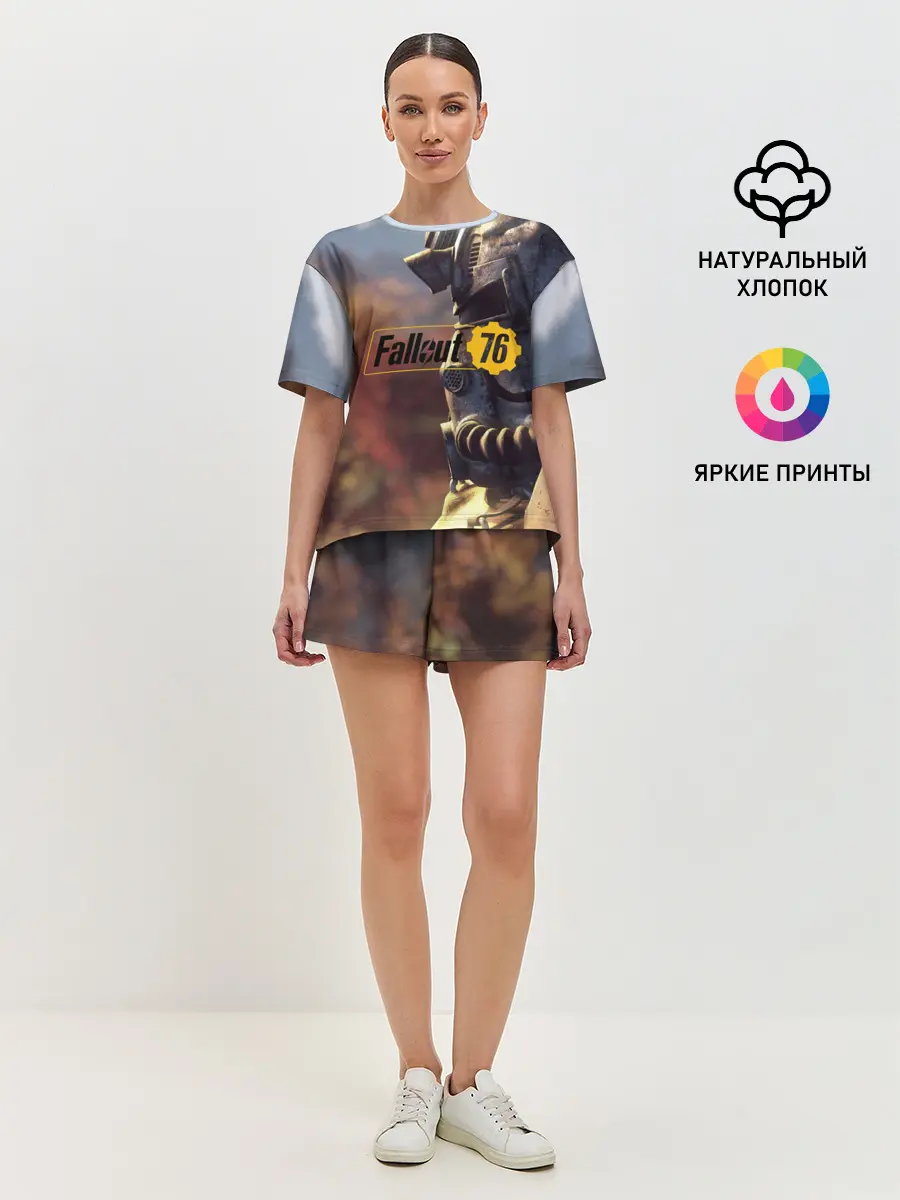 Женская пижама с шортами / FALLOUT_76.