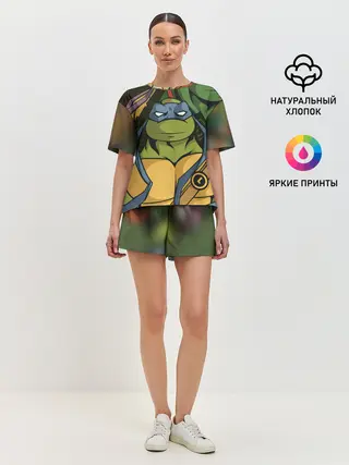 Женская пижама с шортами / TMNT