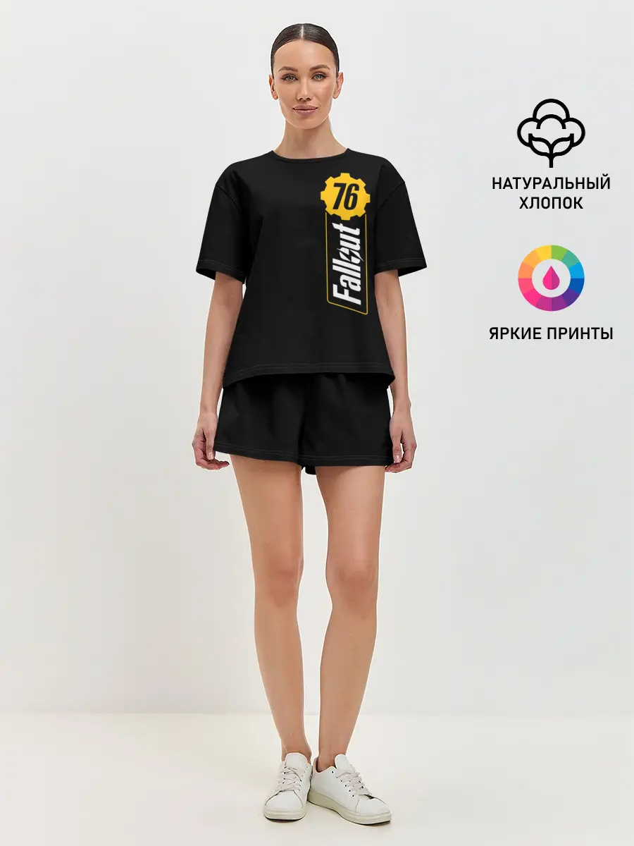 Женская пижама с шортами / FALLOUT_76.