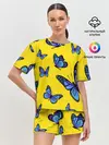 Женская пижама с шортами / БАБОЧКИ