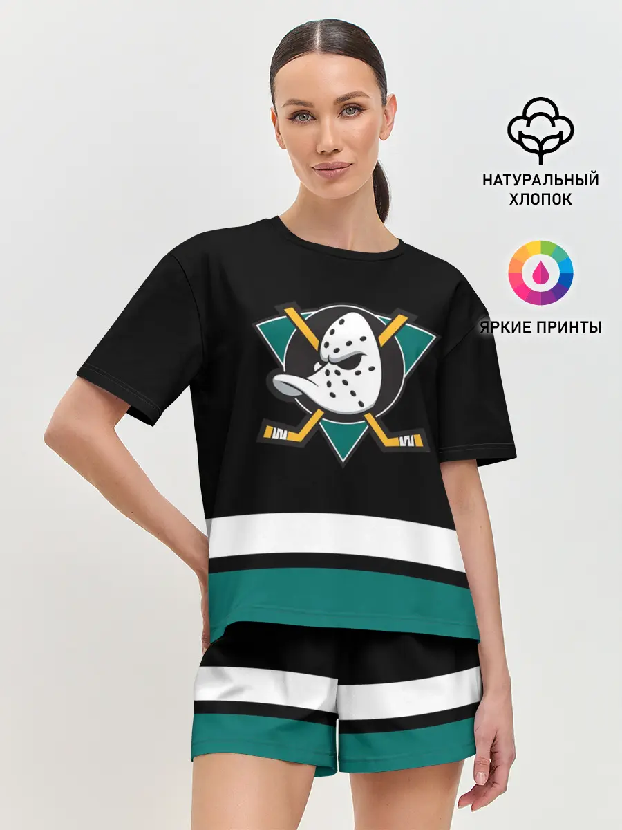 Женская пижама с шортами / Анахайм Дакс