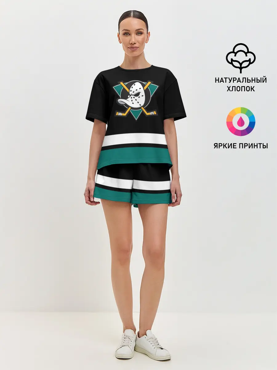 Женская пижама с шортами / Анахайм Дакс