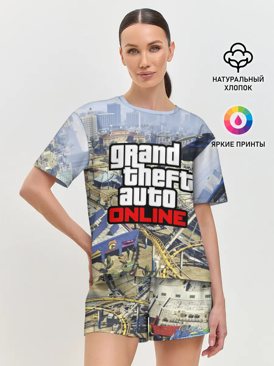 Женская пижама с шортами / GTA Online