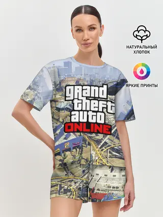 Женская пижама с шортами / GTA Online