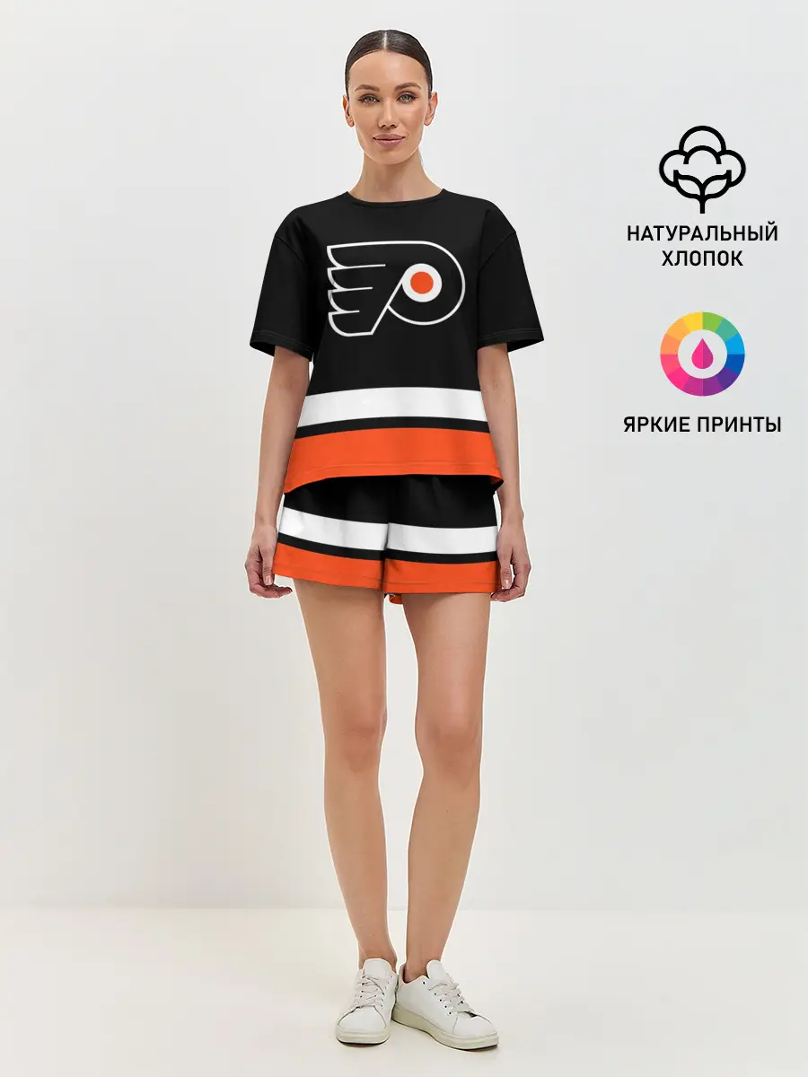 Женская пижама с шортами / Филадельфия Флайерз