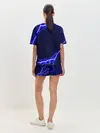 Женская пижама с шортами / СИНИЕ МОЛНИИ