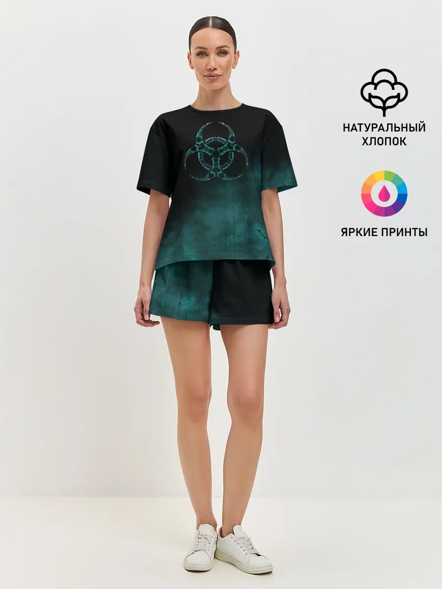 Женская пижама с шортами / Biohazard