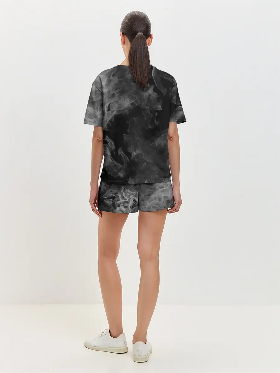 Женская пижама с шортами / Diamond is Unbreakable gray