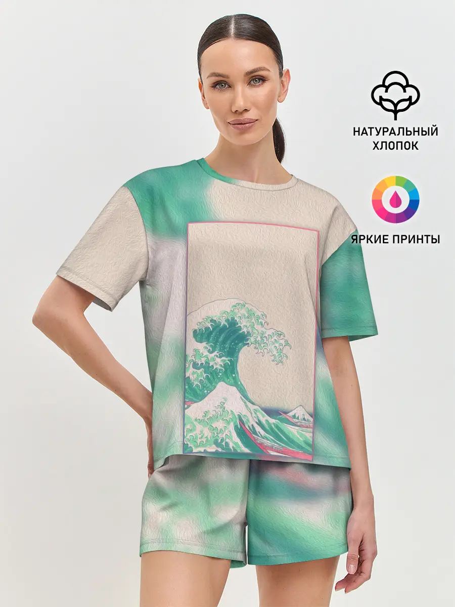 Женская пижама с шортами / ЯПОНИЯ