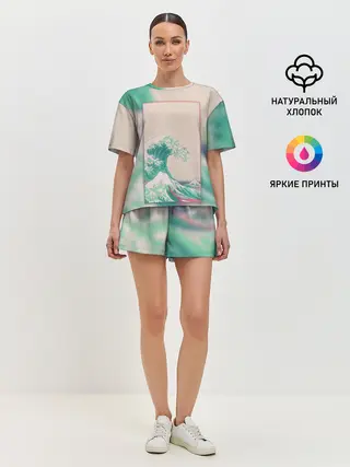 Женская пижама с шортами / ЯПОНИЯ