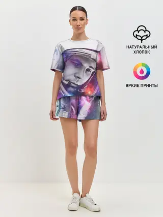 Женская пижама с шортами / ЮРИЙ ГАГАРИН