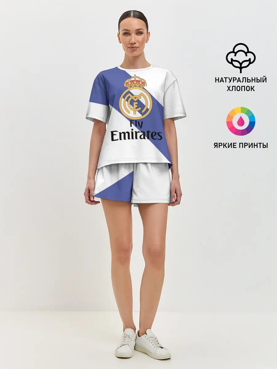 Женская пижама с шортами / Реал