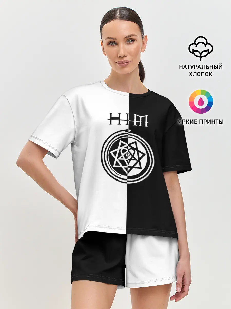 Женская пижама с шортами / HIM