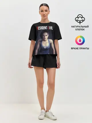 Женская пижама с шортами / Jill Valentine