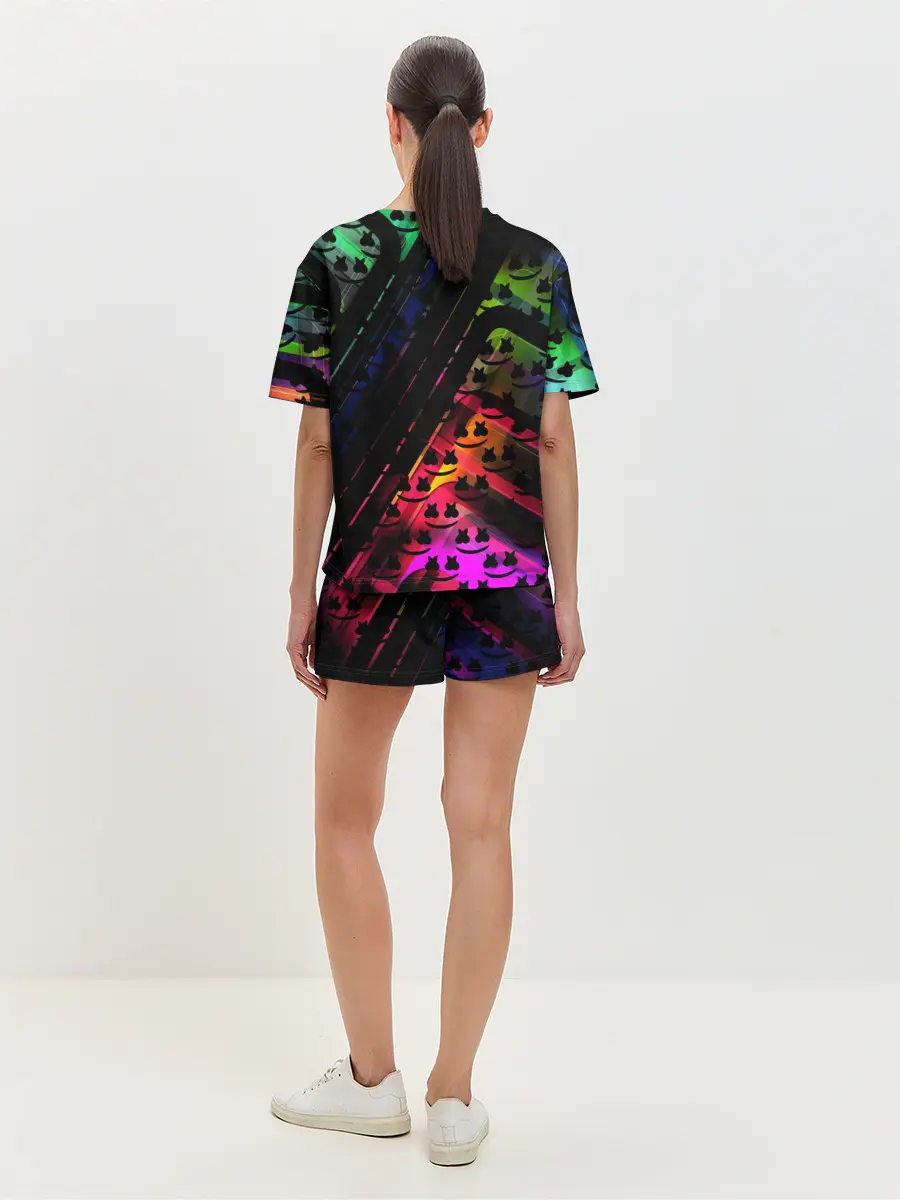 Женская пижама с шортами / MARSMELLO GRADIENT