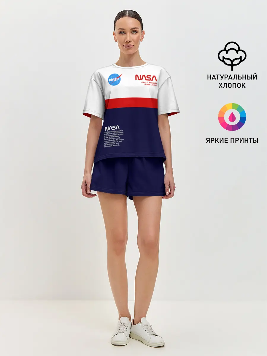 Женская пижама с шортами / NASA