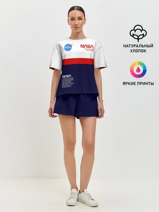 Женская пижама с шортами / NASA