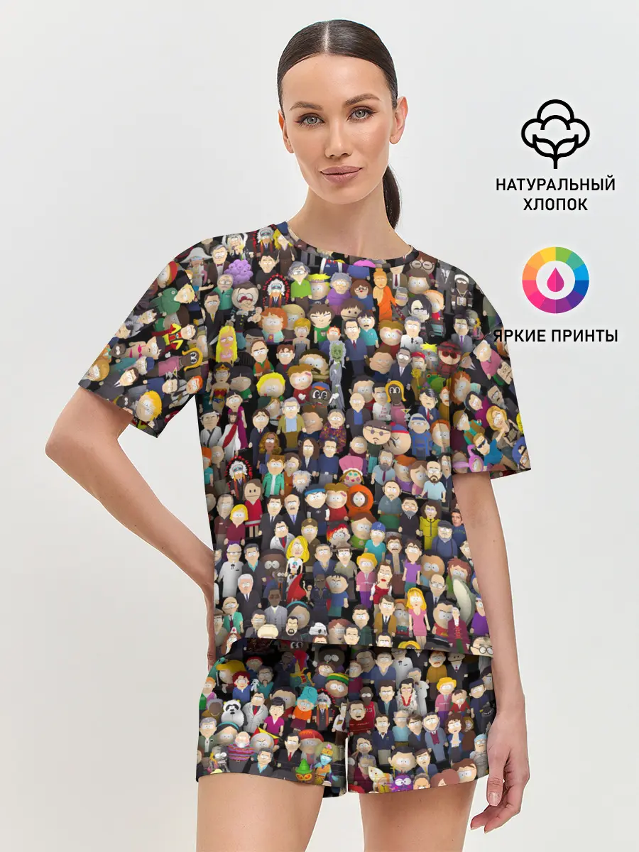 Женская пижама с шортами / Персонажи South Park