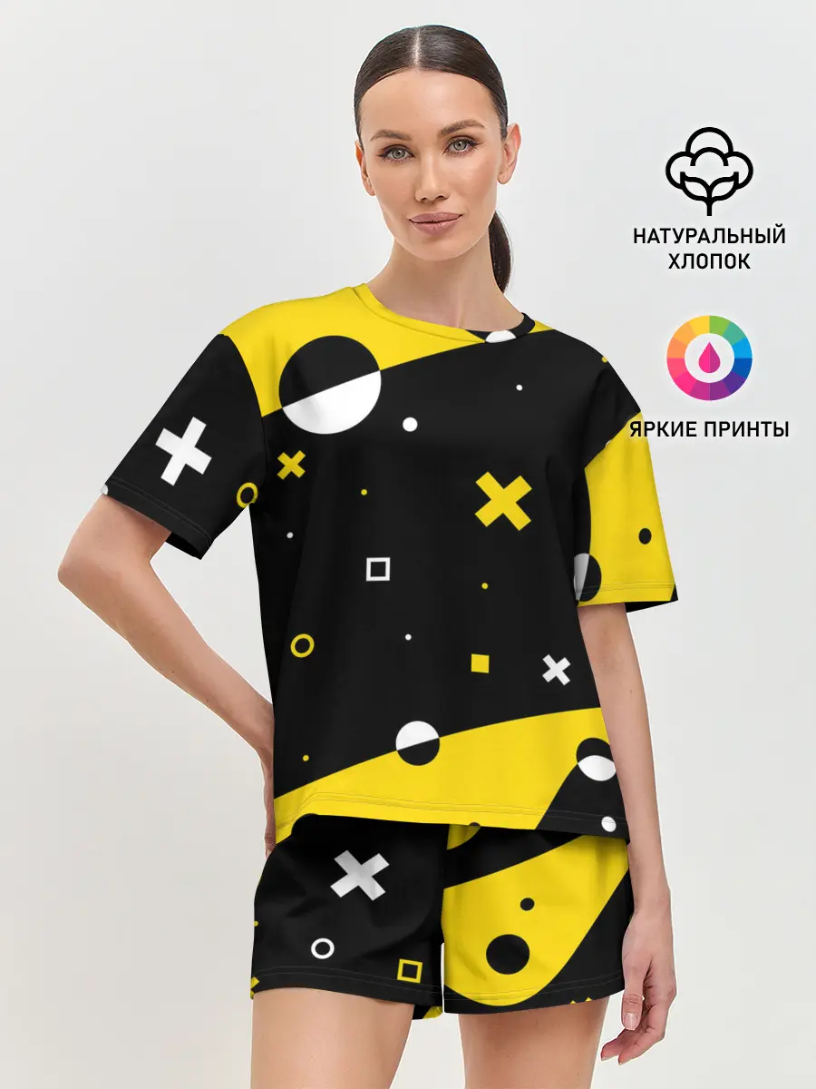 Женская пижама с шортами / ФИГУРКИ