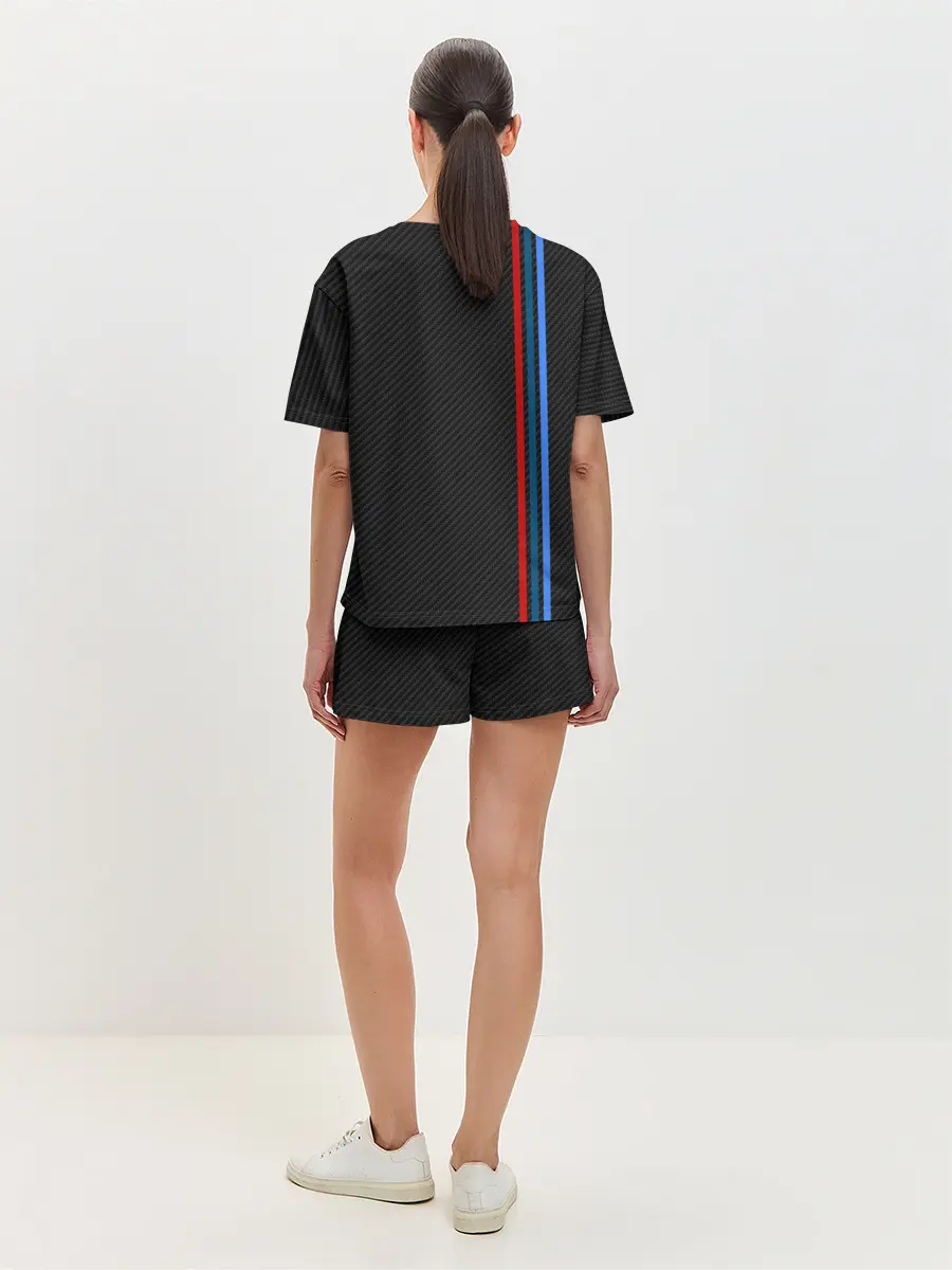 Женская пижама с шортами / BMW POWER CARBON