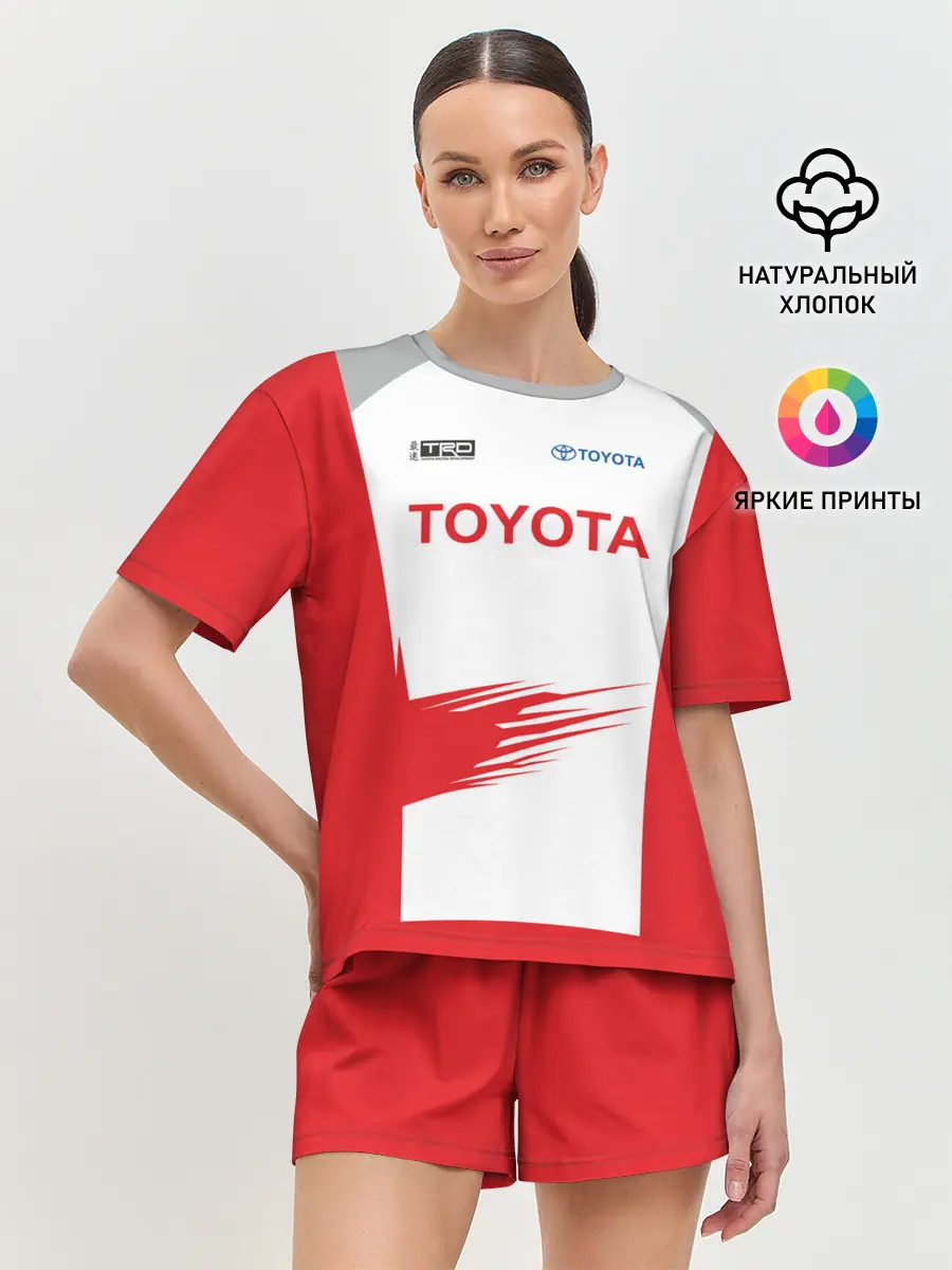 Женская пижама с шортами / Toyota Driver
