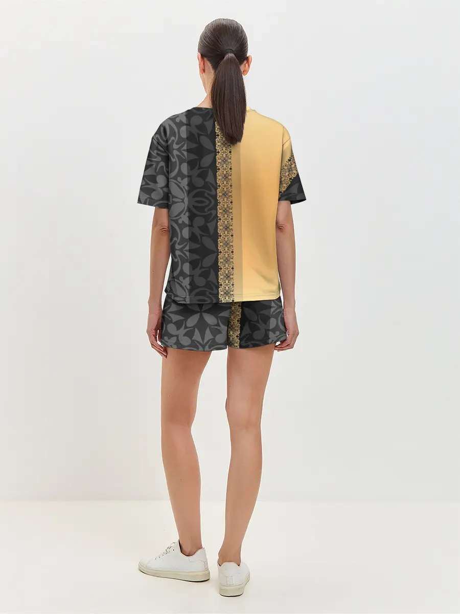 Женская пижама с шортами / СССР | СЕРП И МОЛОТ