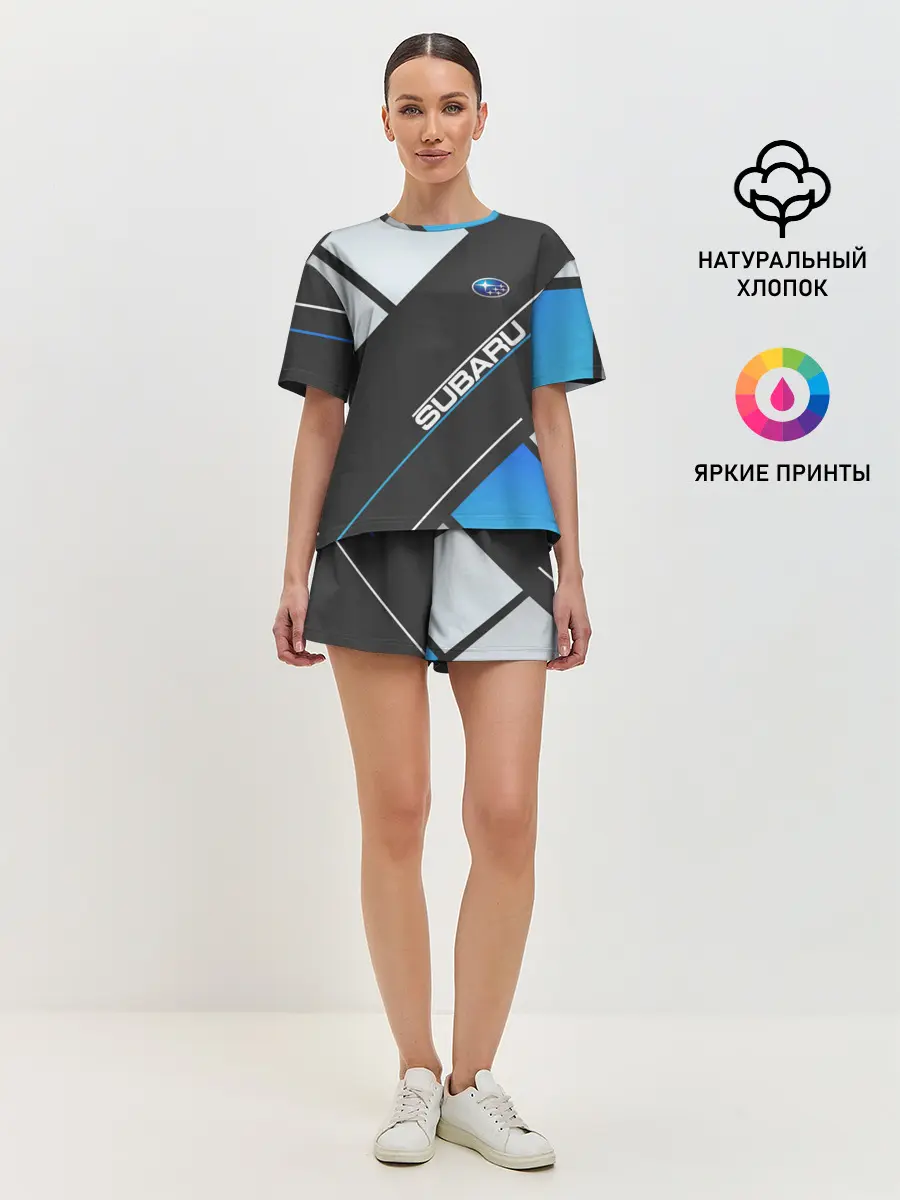 Женская пижама с шортами / SUBARU