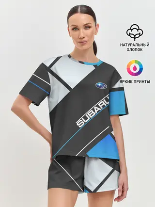 Женская пижама с шортами / SUBARU