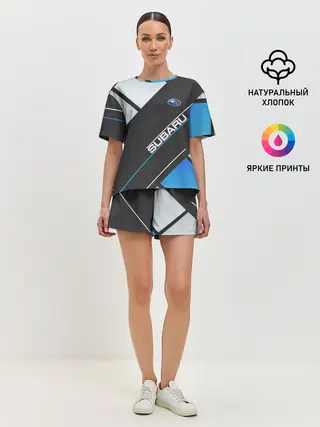 Женская пижама с шортами / SUBARU