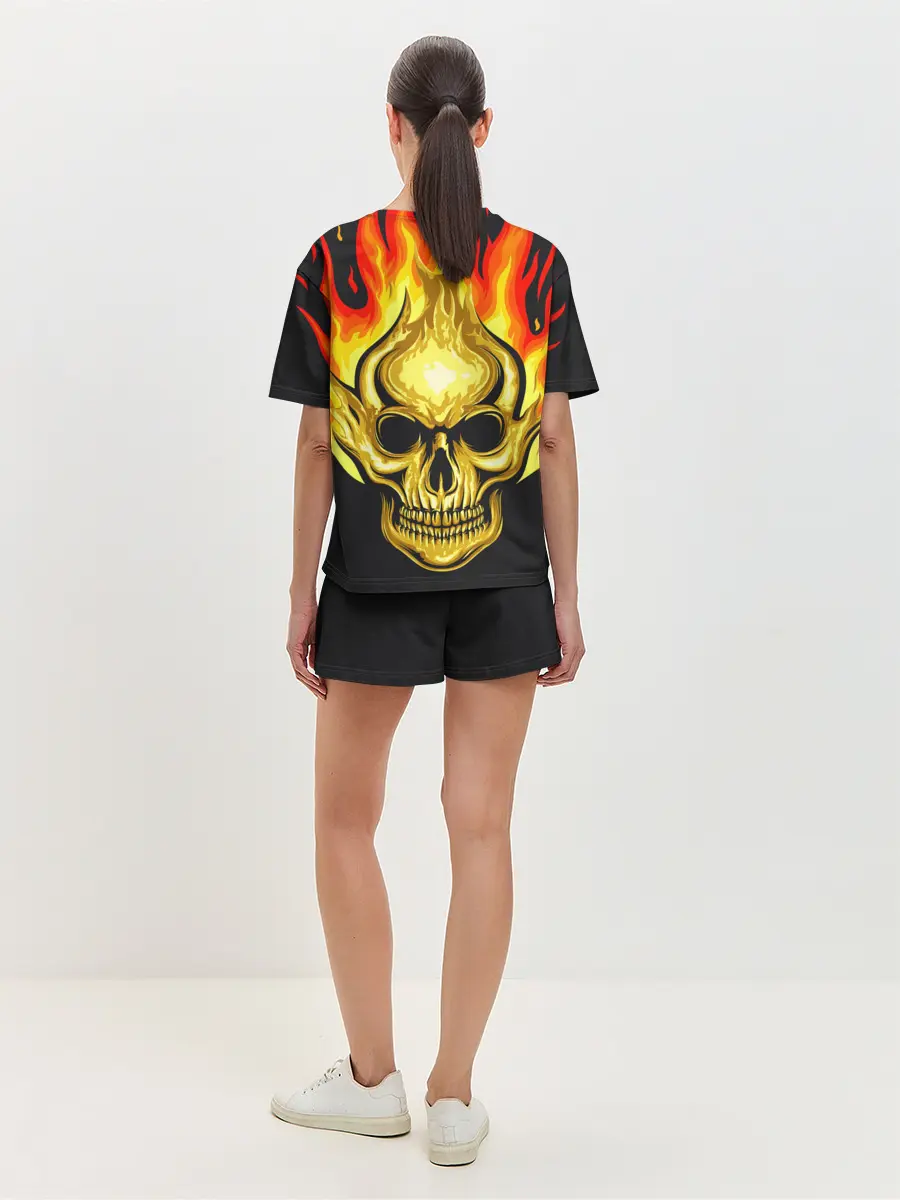 Женская пижама с шортами / Megadeth