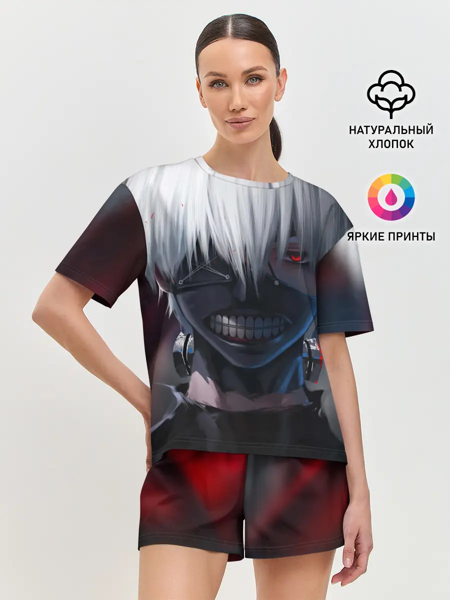 Женская пижама с шортами / TOKYO GHOUL | ТОКИЙСКИЙ ГУЛЬ