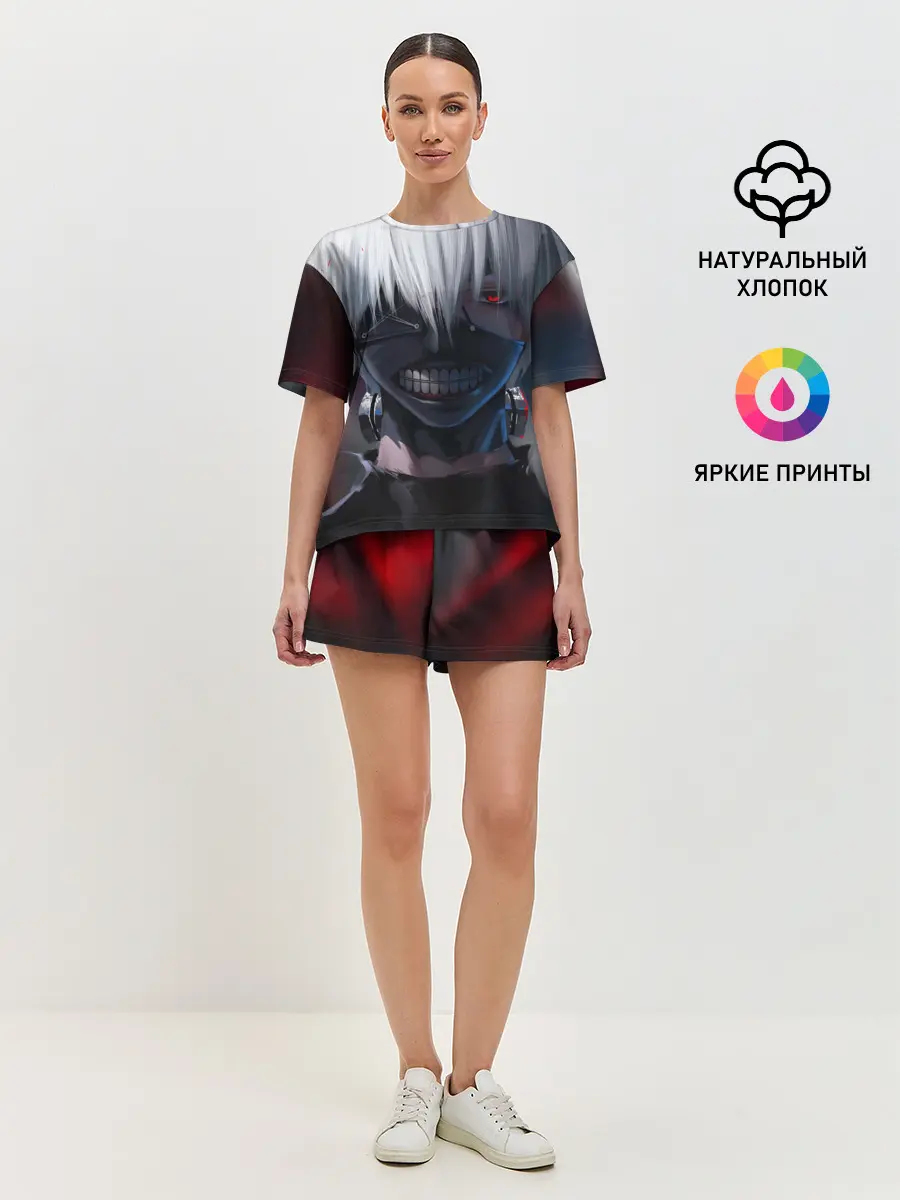 Женская пижама с шортами / TOKYO GHOUL | ТОКИЙСКИЙ ГУЛЬ