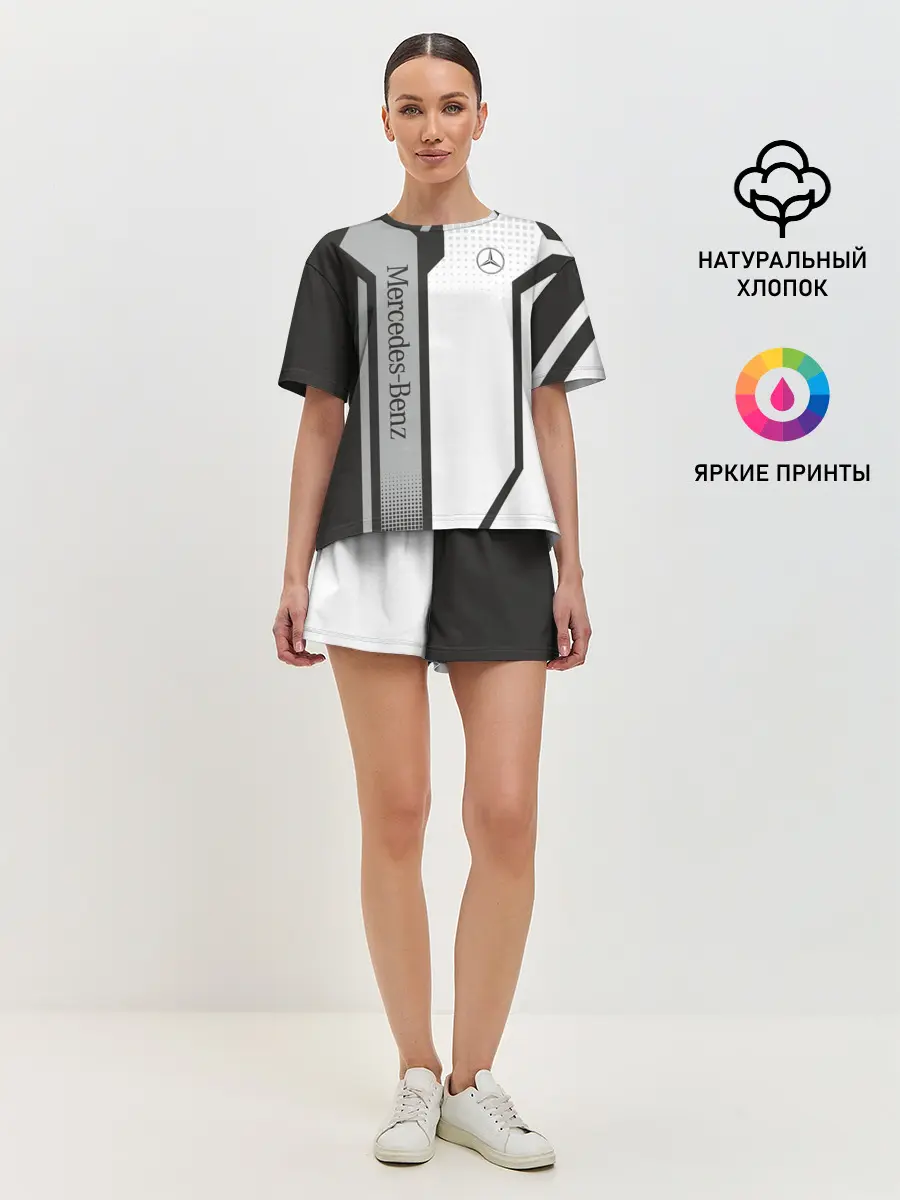 Женская пижама с шортами / Mercedes Driver team