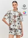 Женская пижама с шортами / Животные.