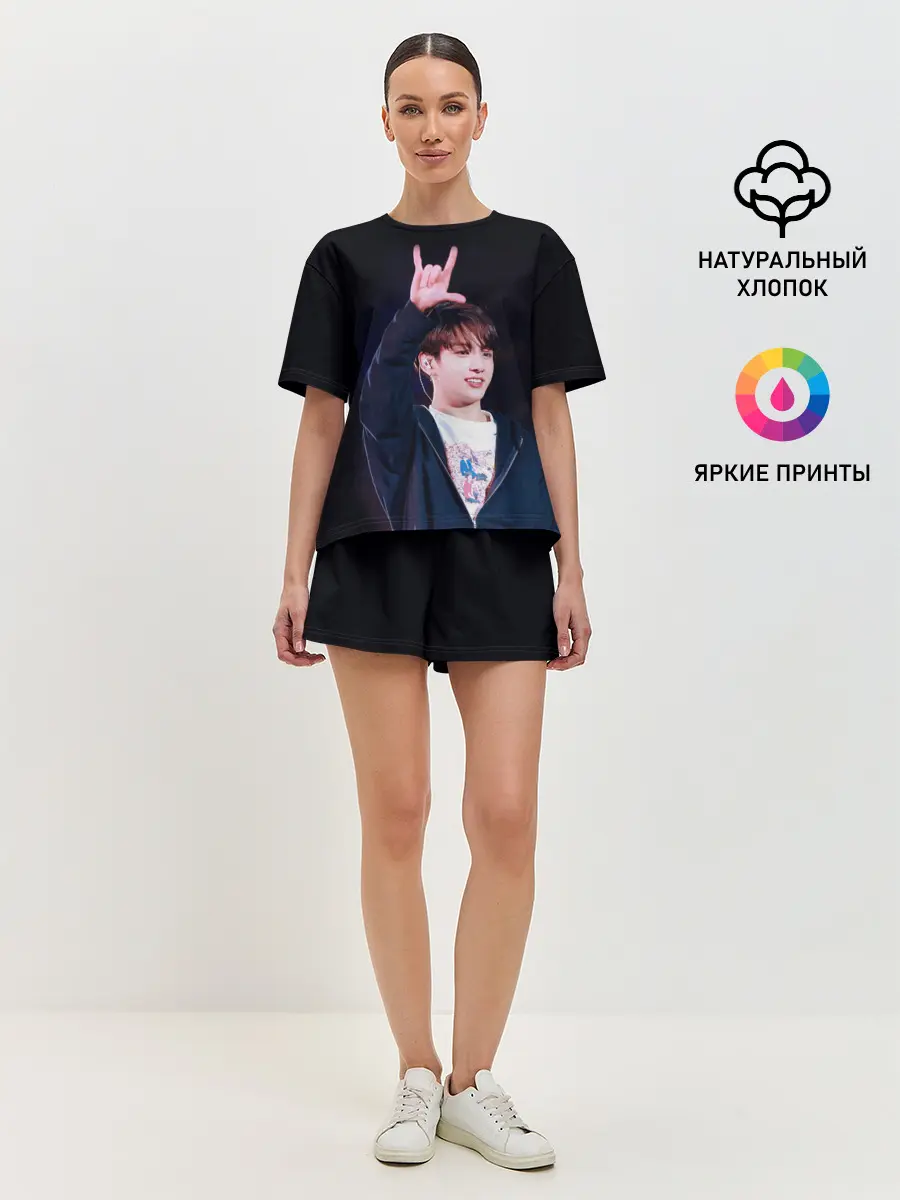 Женская пижама с шортами / BTS