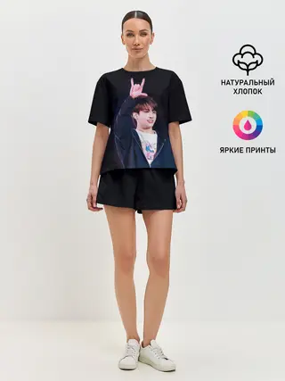 Женская пижама с шортами / BTS