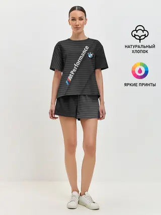 Женская пижама с шортами / BMW