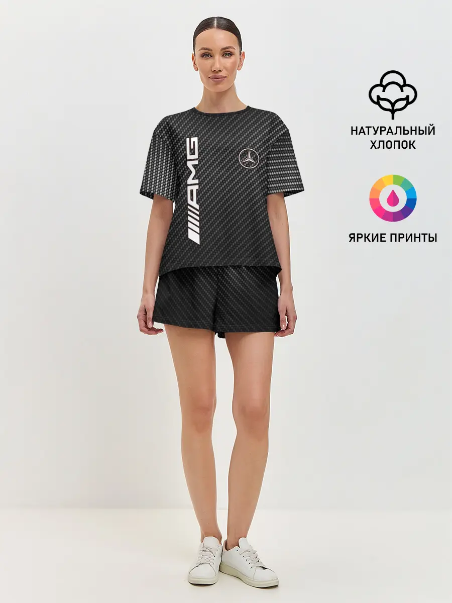 Женская пижама с шортами / MERCEDES CARBON