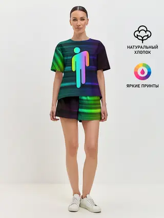 Женская пижама с шортами / BILLIE EILISH