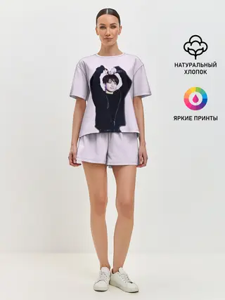 Женская пижама с шортами / BTS