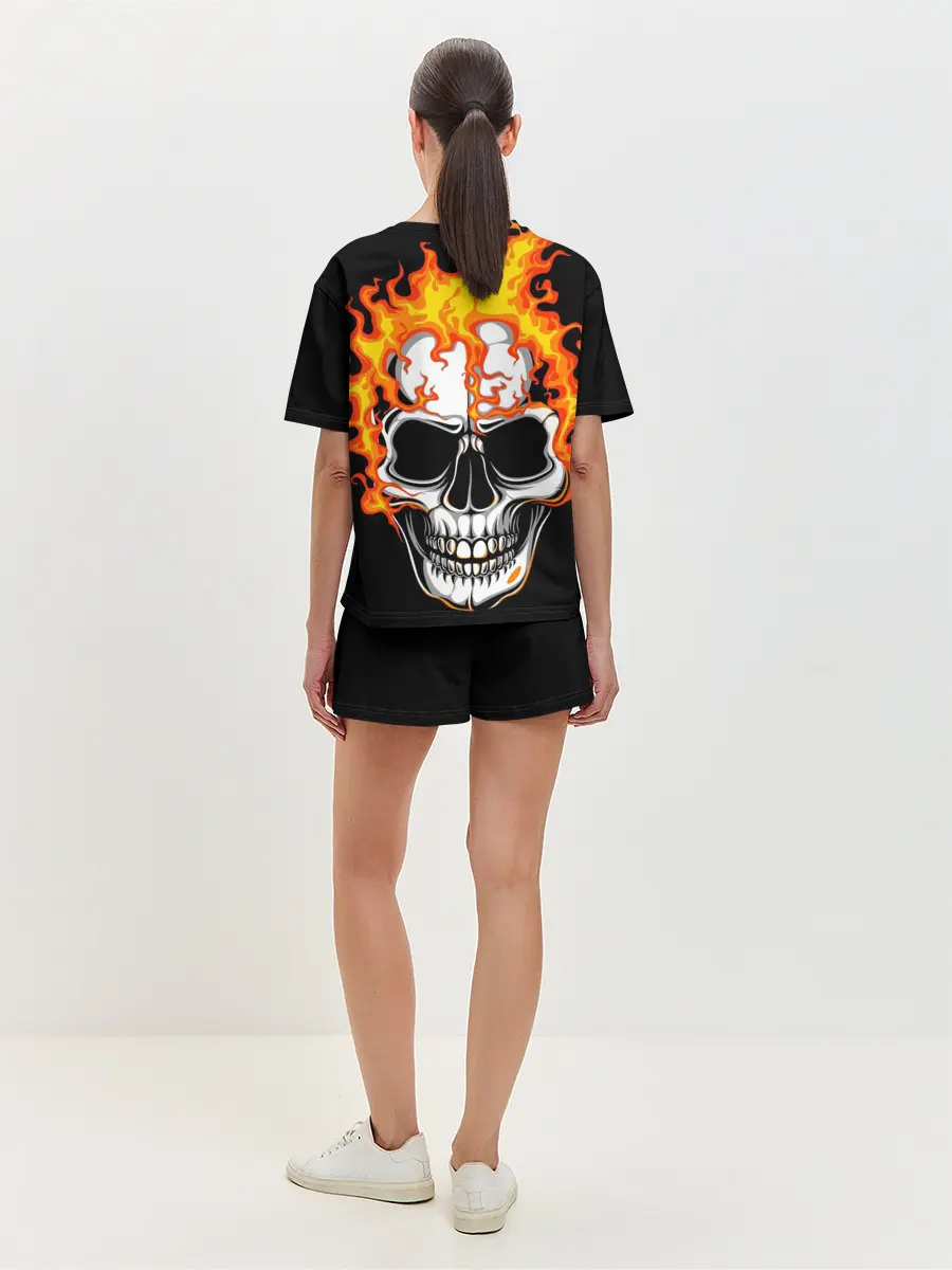 Женская пижама с шортами / Megadeth