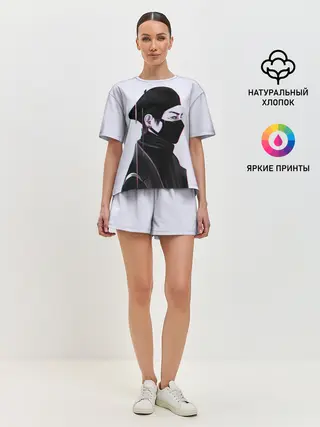 Женская пижама с шортами / BTS