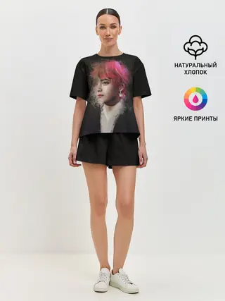 Женская пижама с шортами / BTS