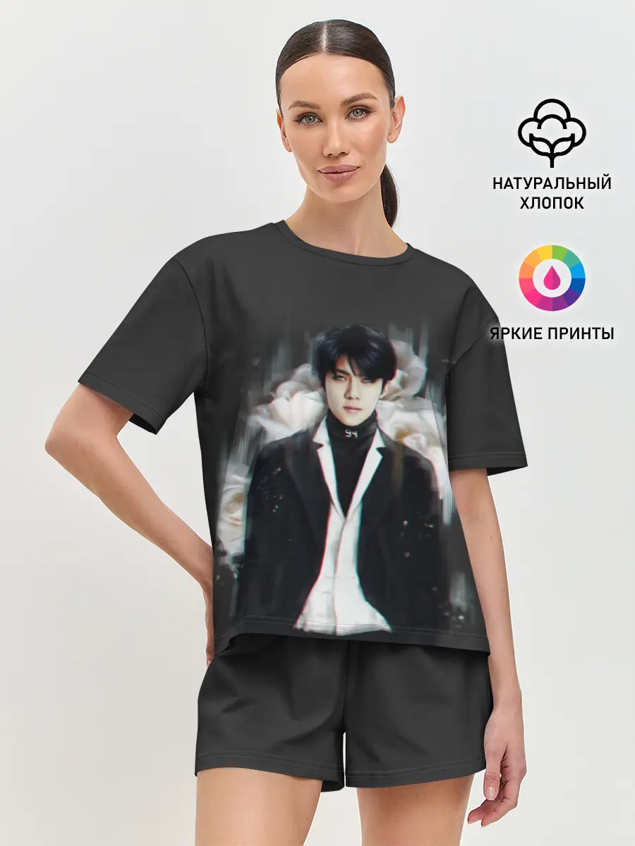 Женская пижама с шортами / BTS