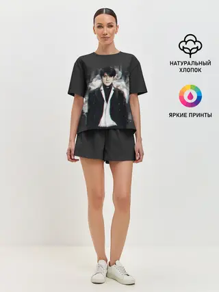 Женская пижама с шортами / BTS