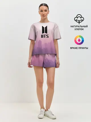 Женская пижама с шортами / BTS