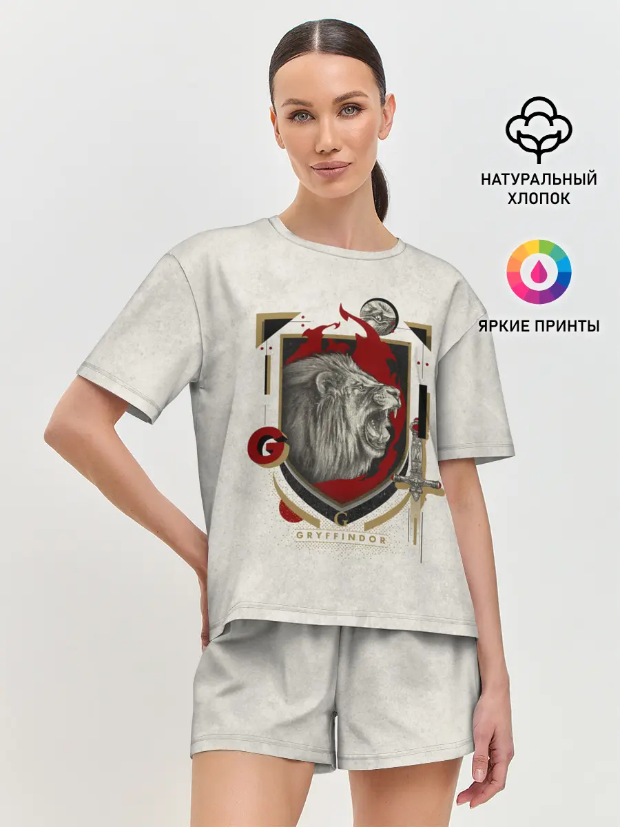 Женская пижама с шортами / Гарри Поттер