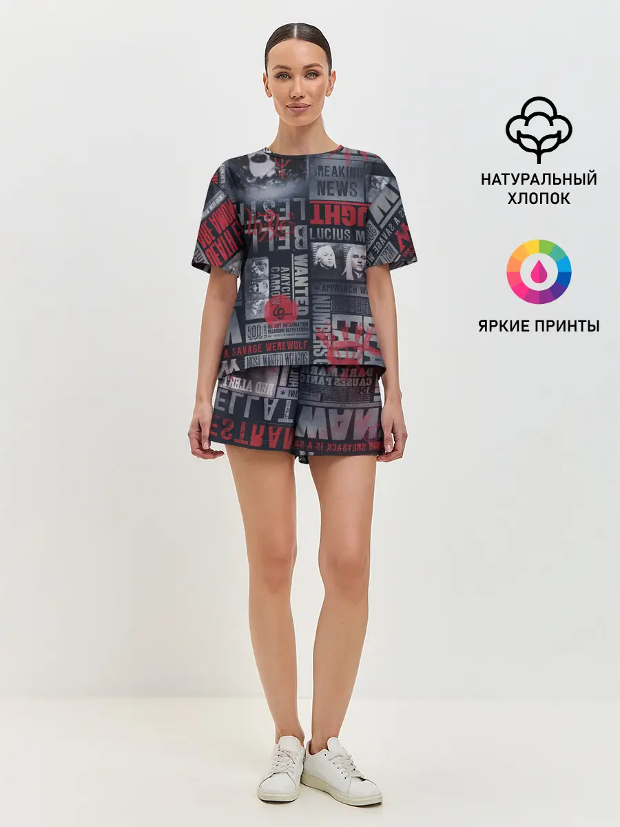 Женская пижама с шортами / Гарри Поттер